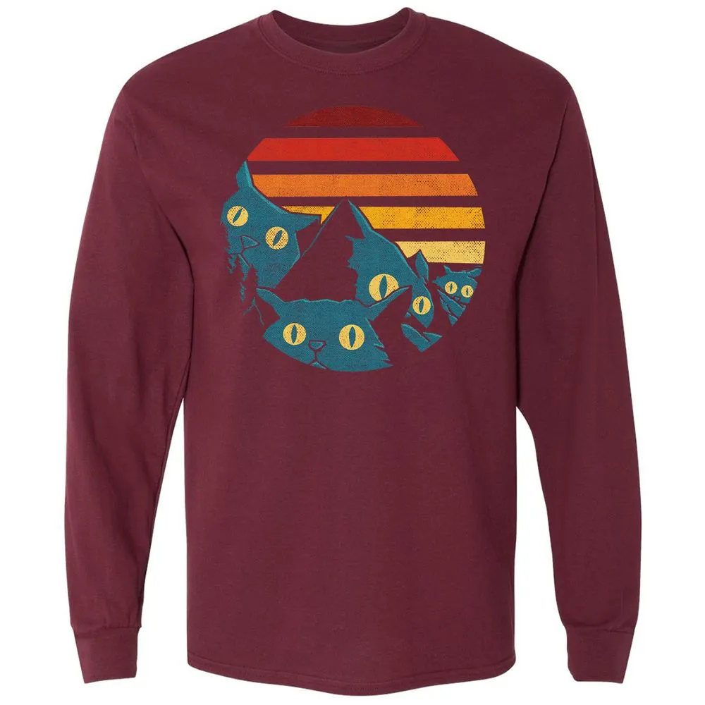 Long Sleeve T-Shirt - 2WPDHHFZ - Maroon - 11