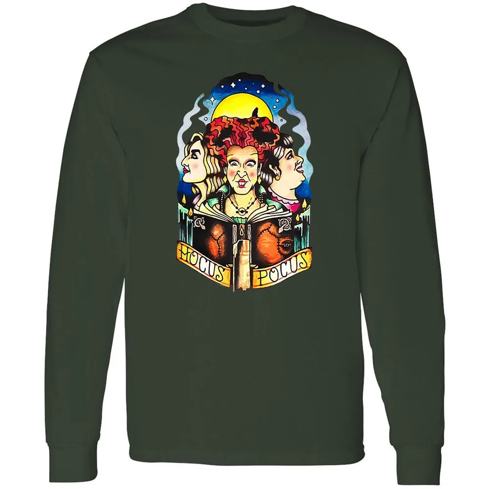Long Sleeve T-Shirt - 7HJ57YL1 - Forest Green - 4