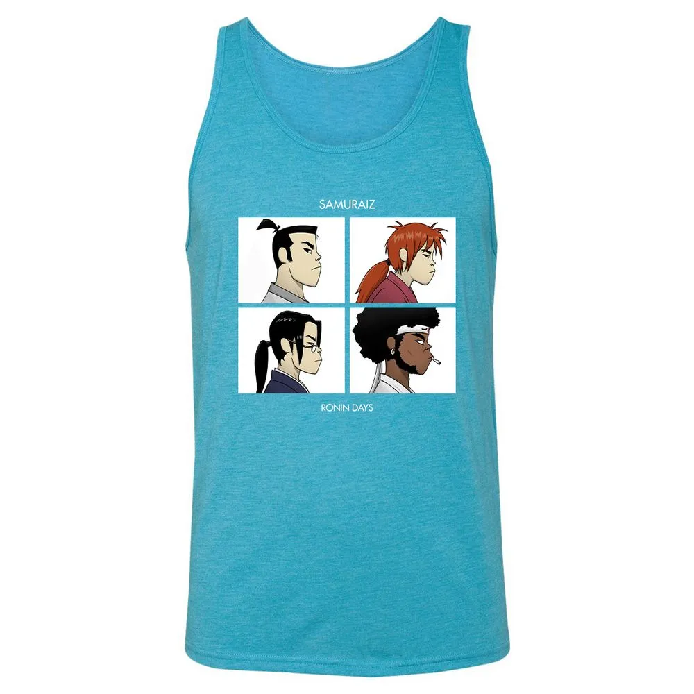 Unisex Jersey Tank - SRYPUTBL - Aqua Triblend - 3