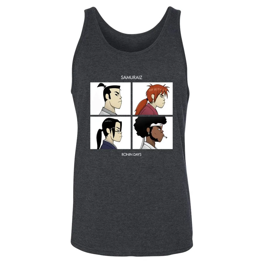 Unisex Jersey Tank - SRYPUTBL - Dark Grey Heather - 6