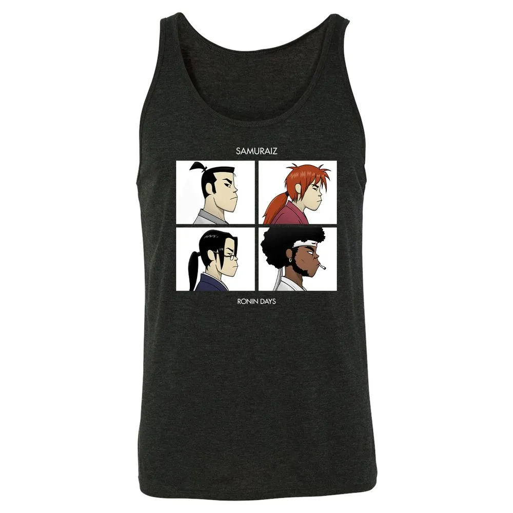 Unisex Jersey Tank - SRYPUTBL - Charcoal Black Triblend - 5