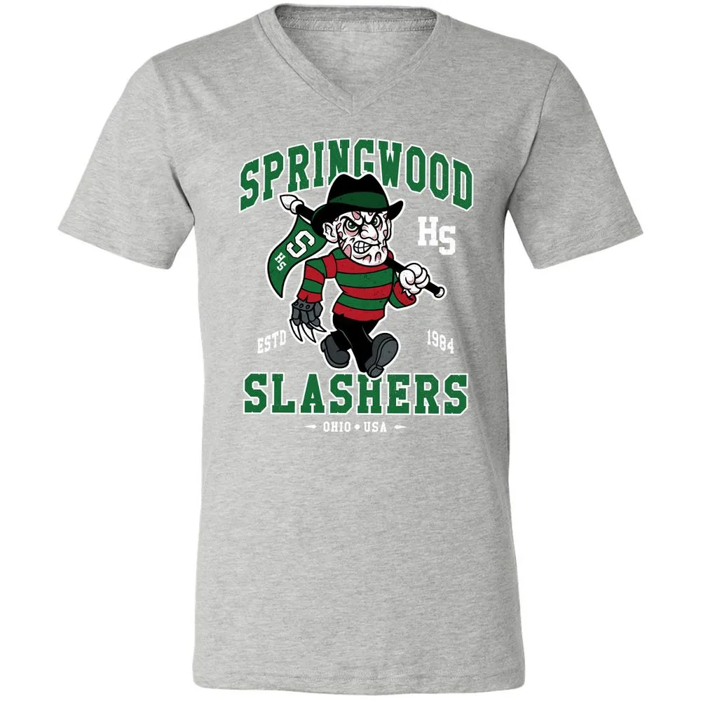 Unisex V-Neck T-Shirt - PNNKP9X3 - Athletic Heather - 7