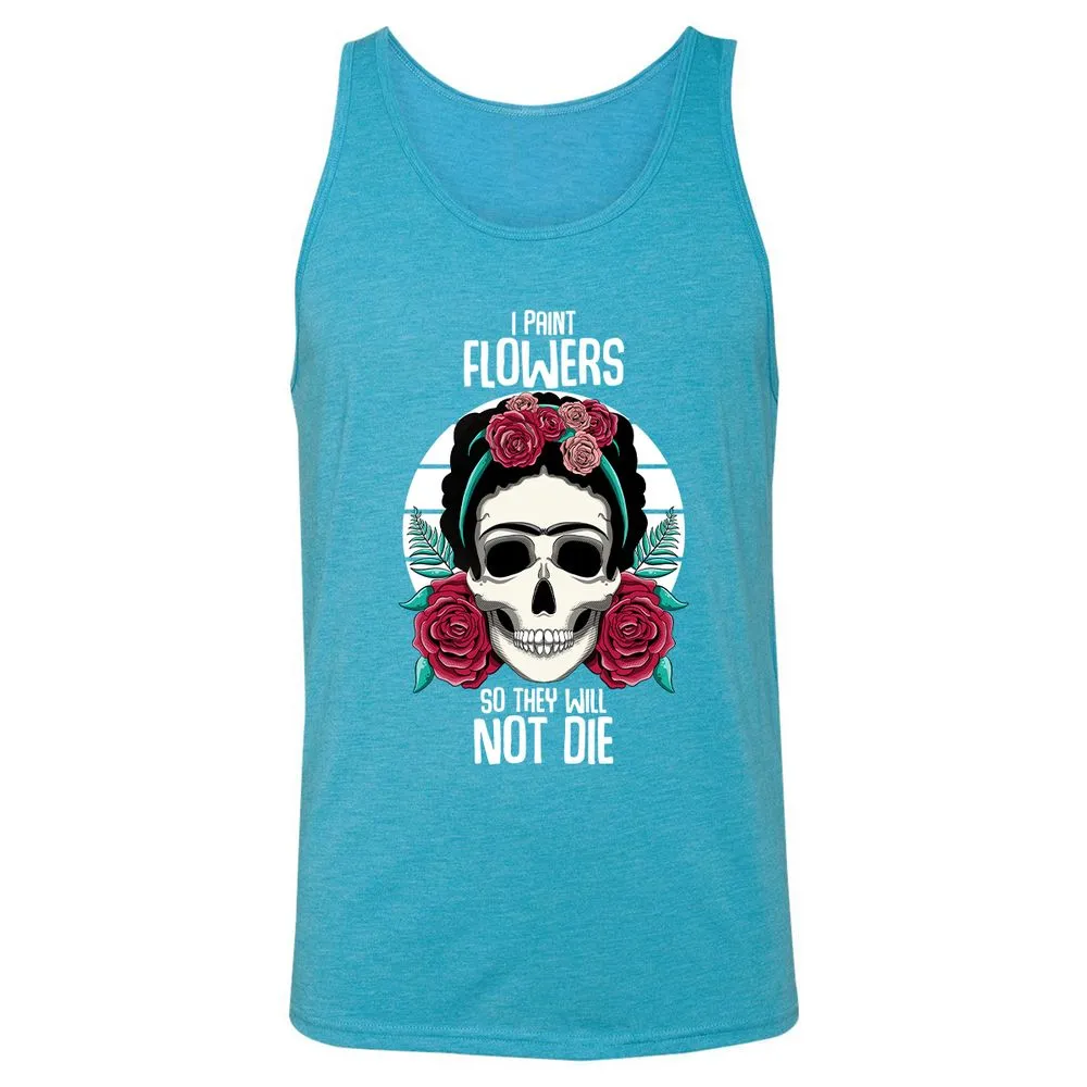 Unisex Jersey Tank - 5KYWAKR4 - Aqua Triblend - 3