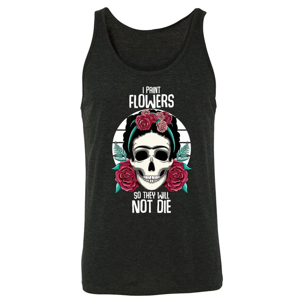Unisex Jersey Tank - 5KYWAKR4 - Charcoal Black Triblend - 5