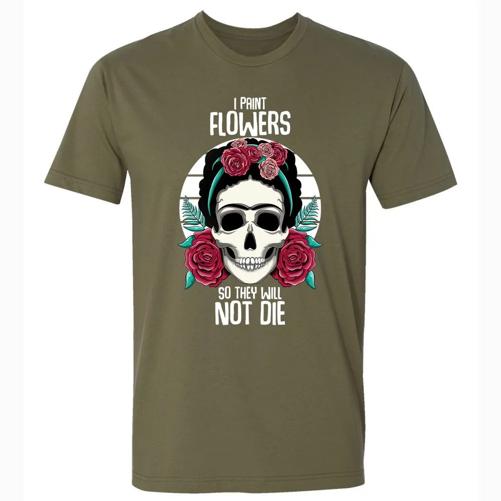 Premium Unisex T-Shirt - RJF6RWCJ - Military Green - 5