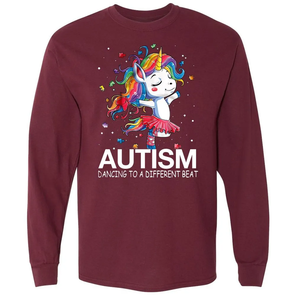 Long Sleeve T-Shirt - 2C5VN3EC - Maroon - 11