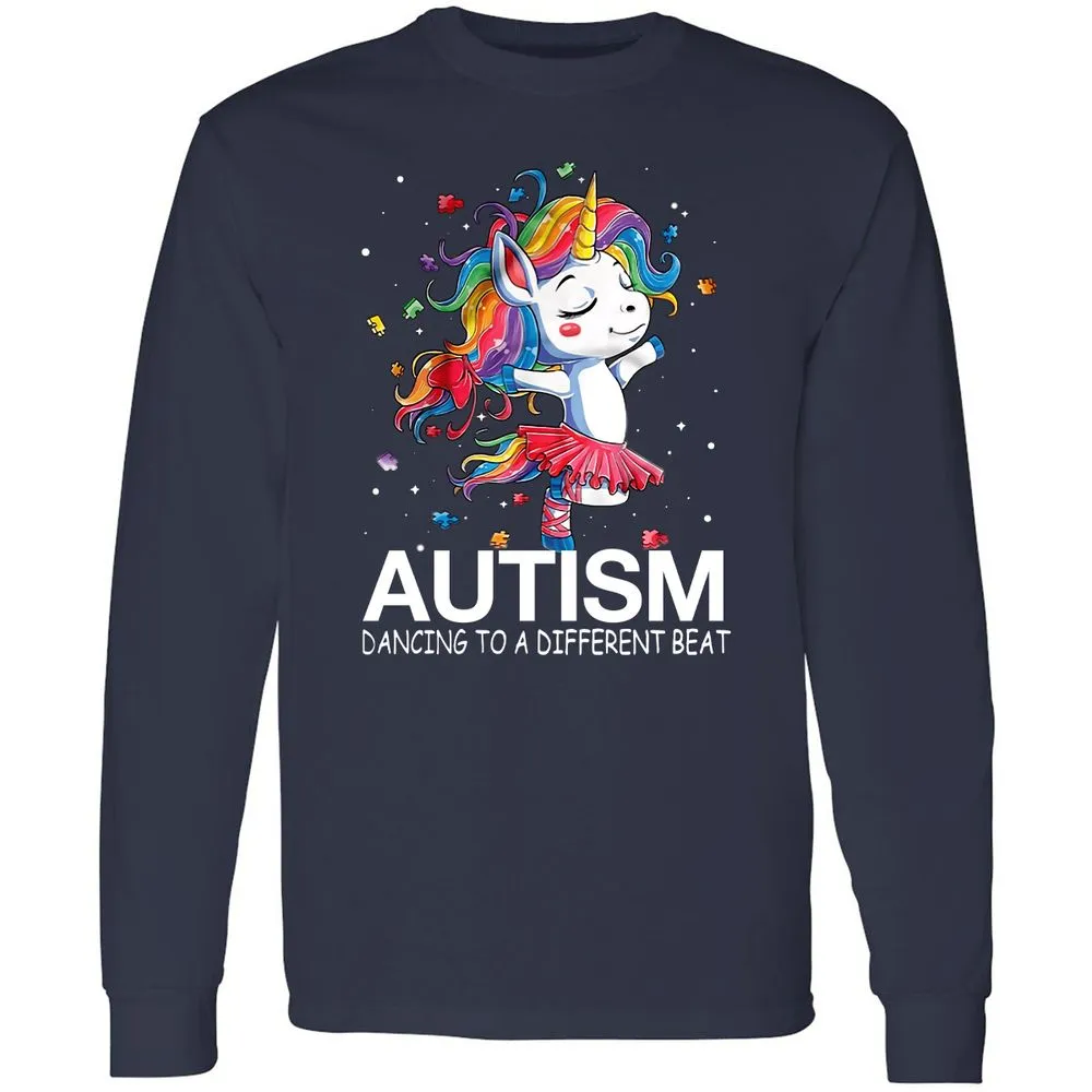 Long Sleeve T-Shirt - 2C5VN3EC - Navy - 2