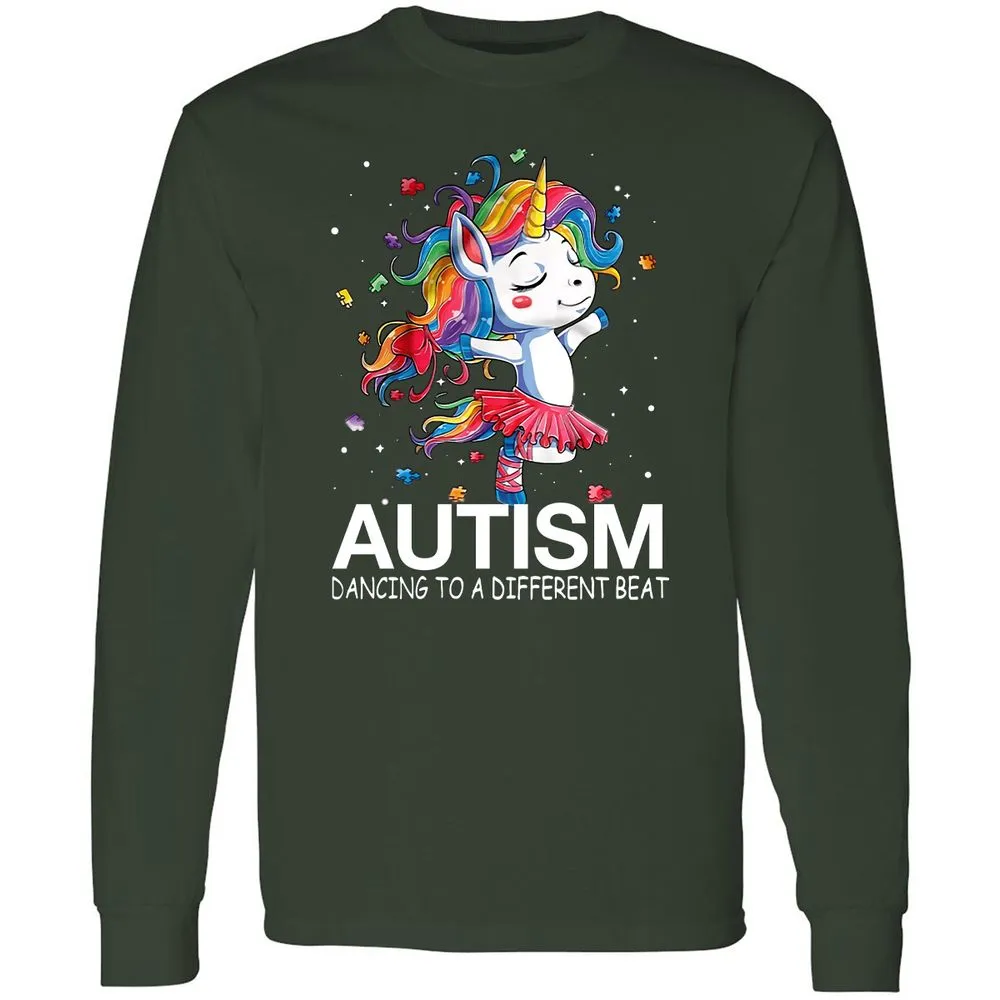 Long Sleeve T-Shirt - 2C5VN3EC - Forest Green - 4