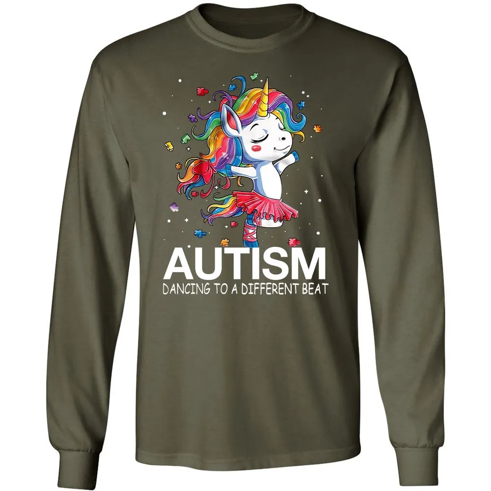 Long Sleeve T-Shirt - 2C5VN3EC - Military Green - 16