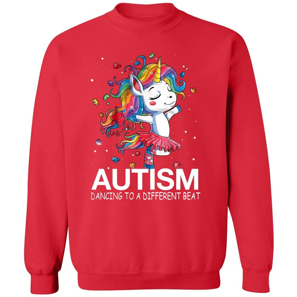 Classic Unisex Sweatshirt - 1QW7BTPC - Red - 5