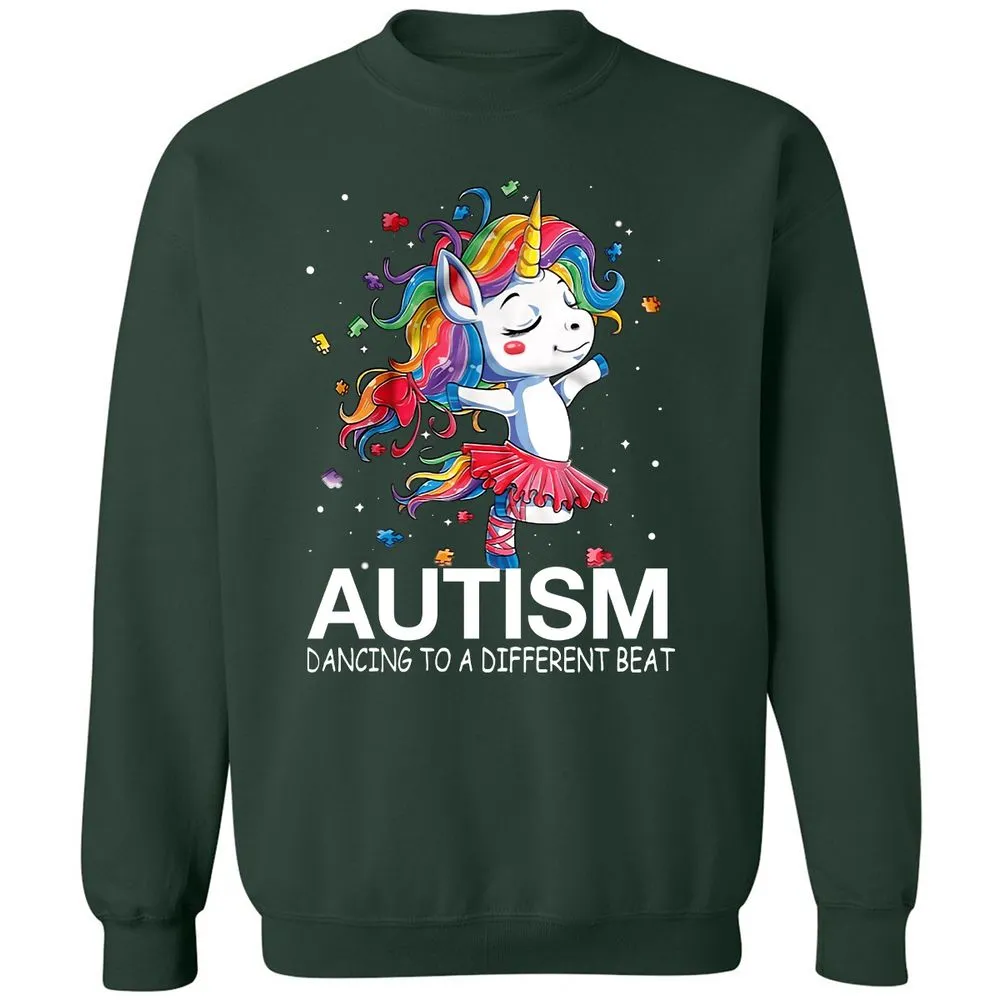 Classic Unisex Sweatshirt - 1QW7BTPC - Forest Green - 4
