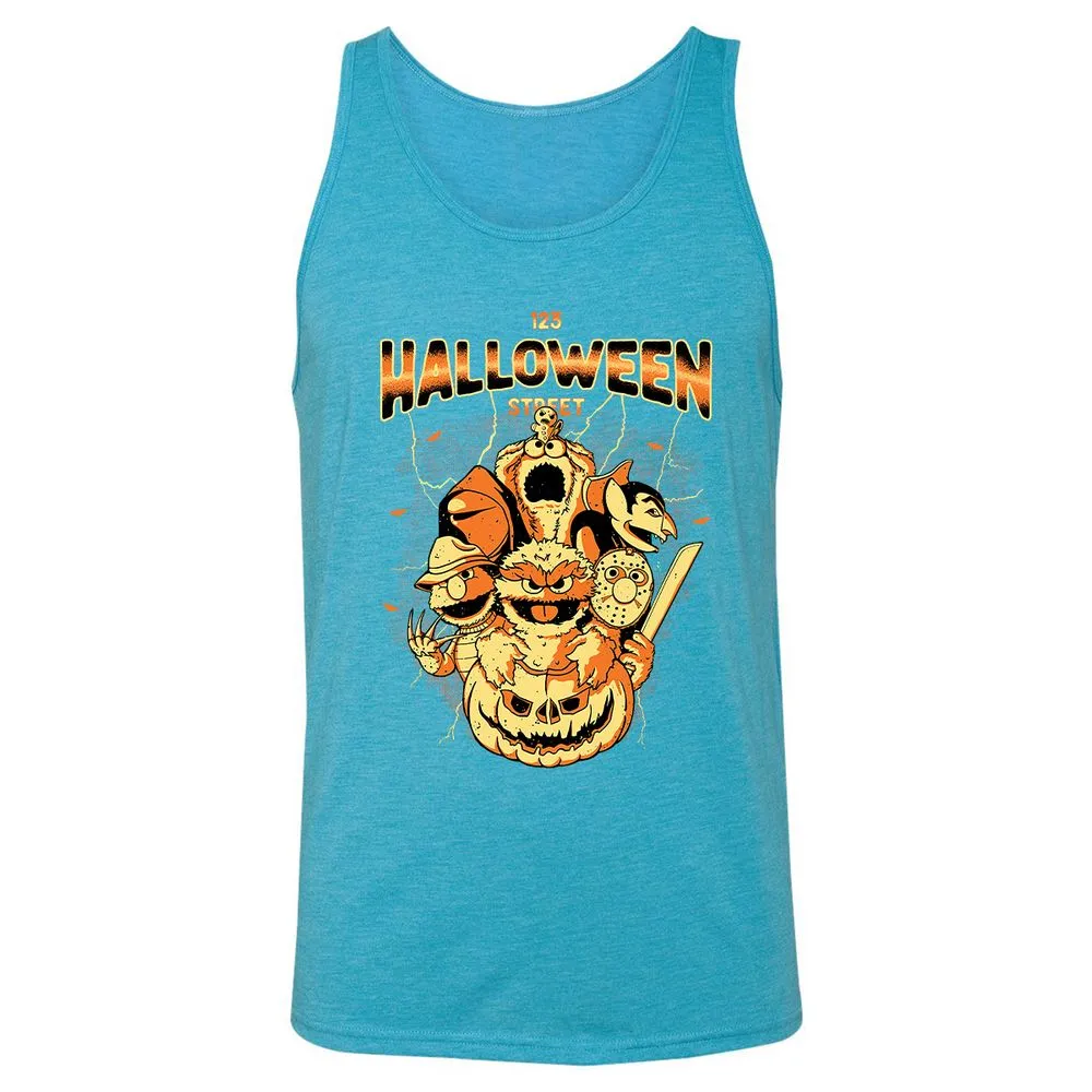 Unisex Jersey Tank - PN49N2QC - Aqua Triblend - 3