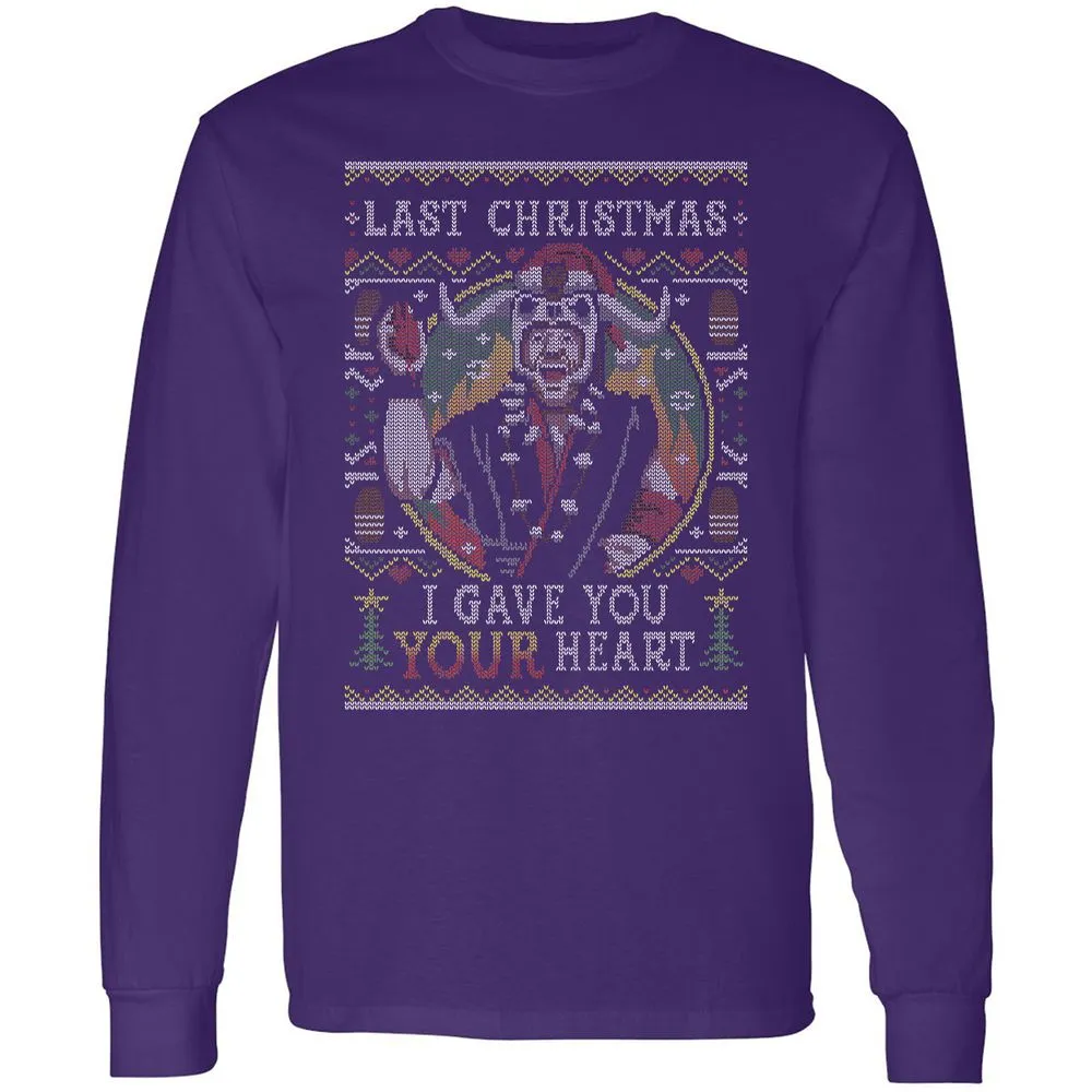 Long Sleeve T-Shirt - GV4JLW4X - Purple - 13