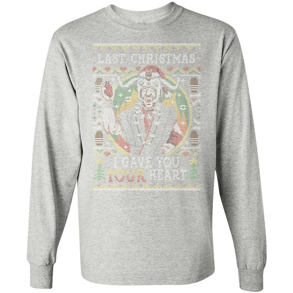 Long Sleeve T-Shirt - GV4JLW4X - Ash - 7