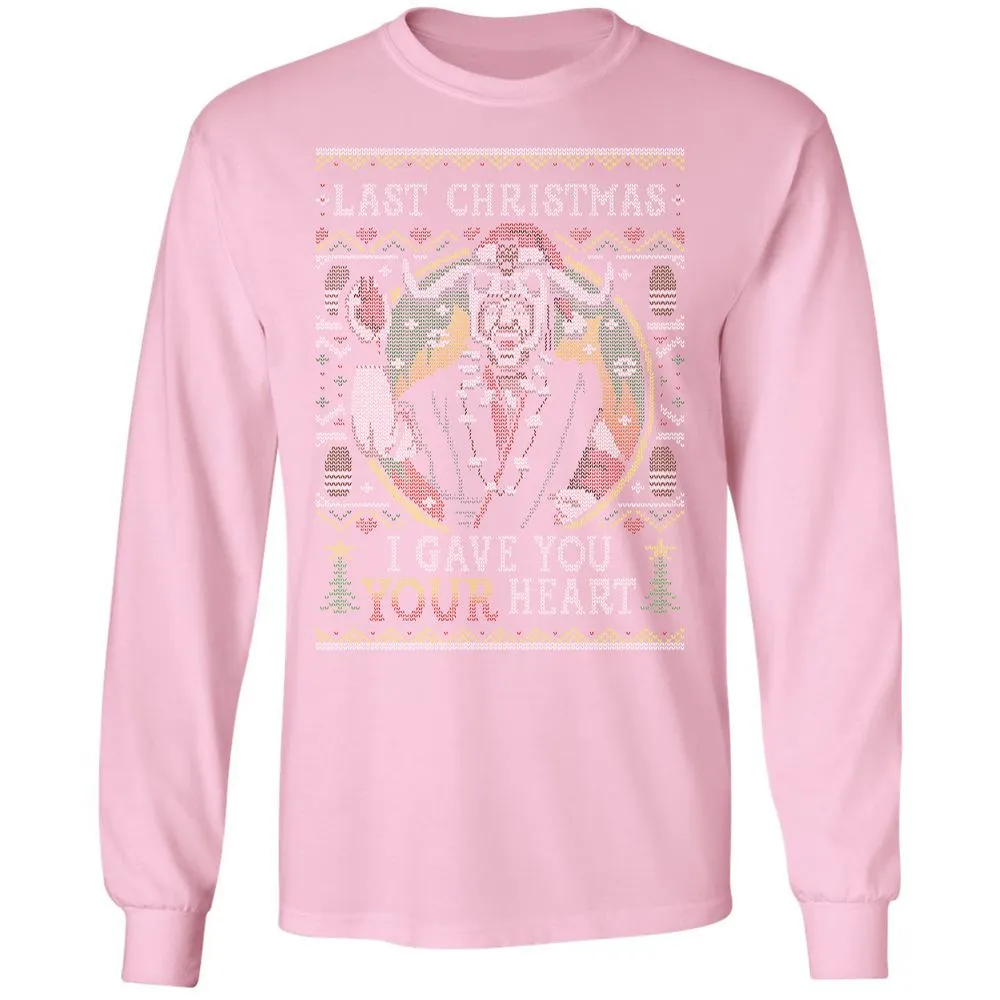 Long Sleeve T-Shirt - GV4JLW4X - Light Pink - 3