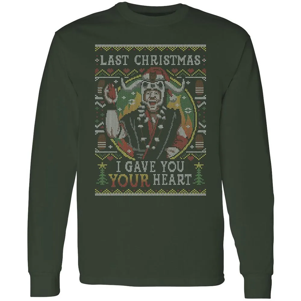 Long Sleeve T-Shirt - GV4JLW4X - Forest Green - 4