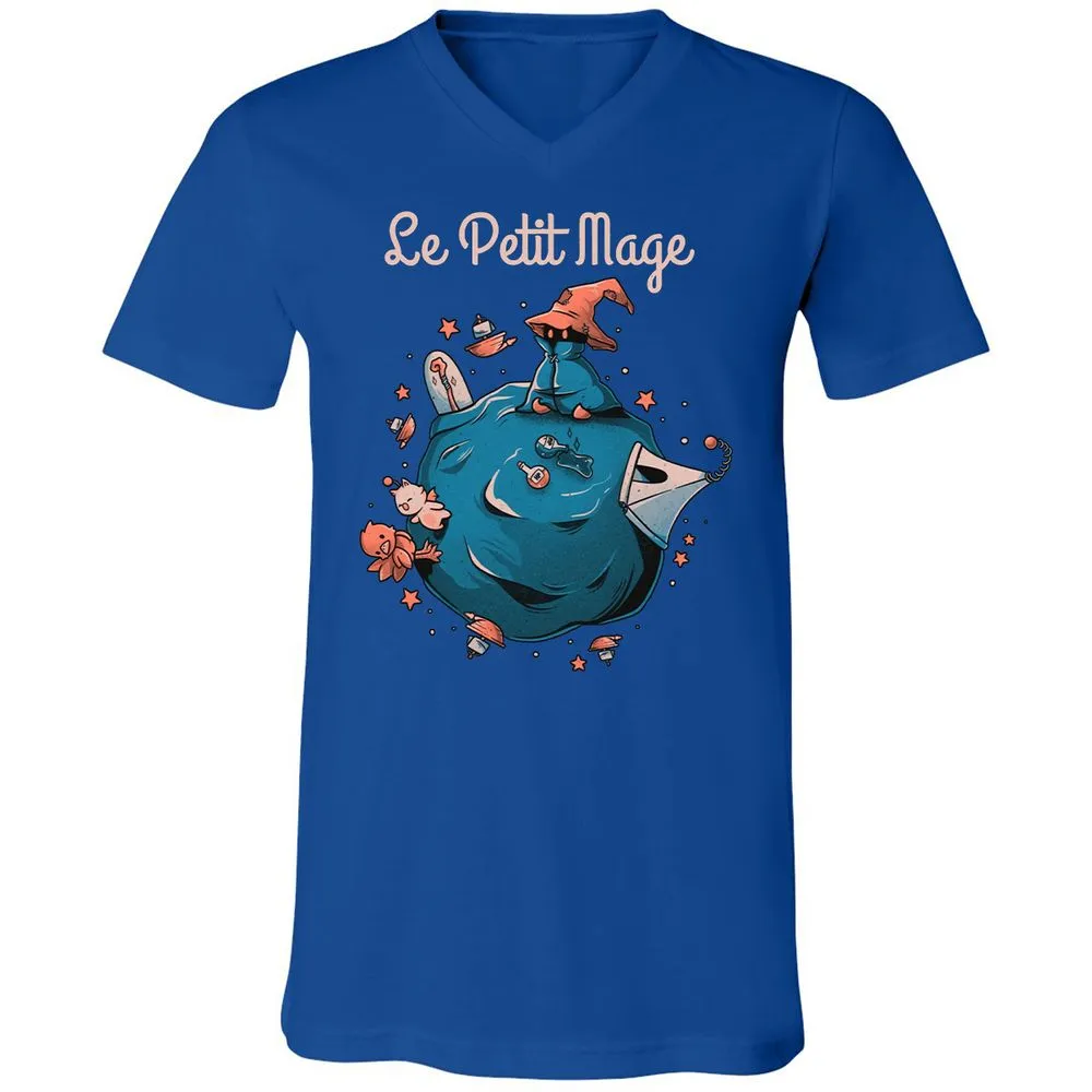 Unisex V-Neck T-Shirt - XTQN46A4 - True Royal - 4