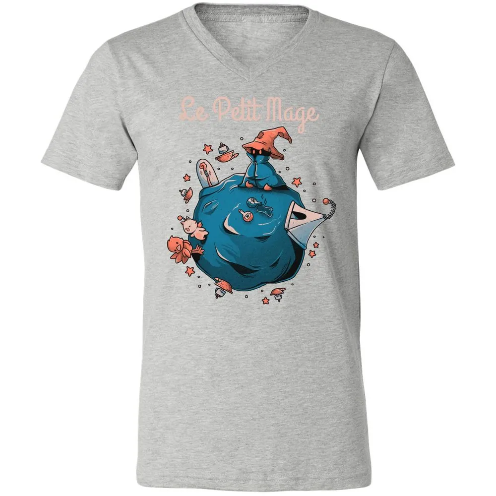 Unisex V-Neck T-Shirt - XTQN46A4 - Athletic Heather - 7