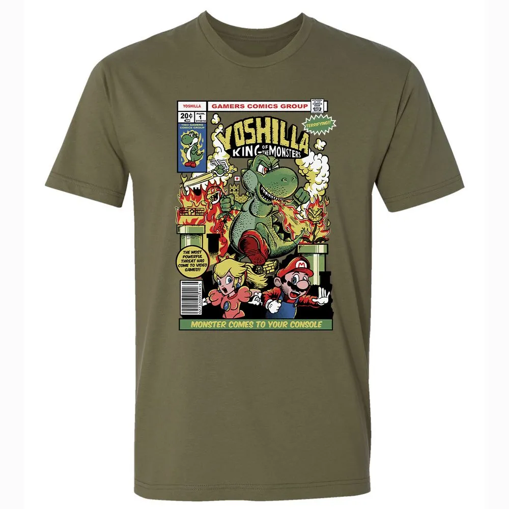 Premium Unisex T-Shirt - T6J43AFK - Military Green - 5