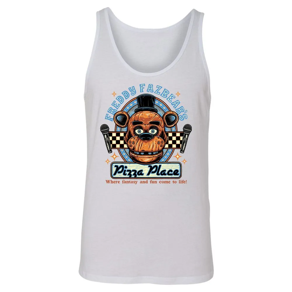 Unisex Jersey Tank - MDPCACTG - White - 14