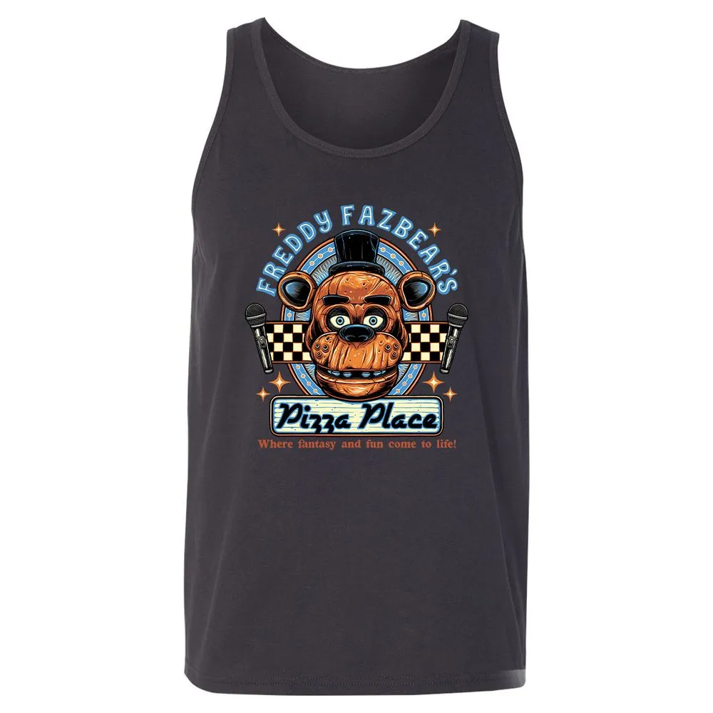 Unisex Jersey Tank - MDPCACTG - Dark Grey - 7