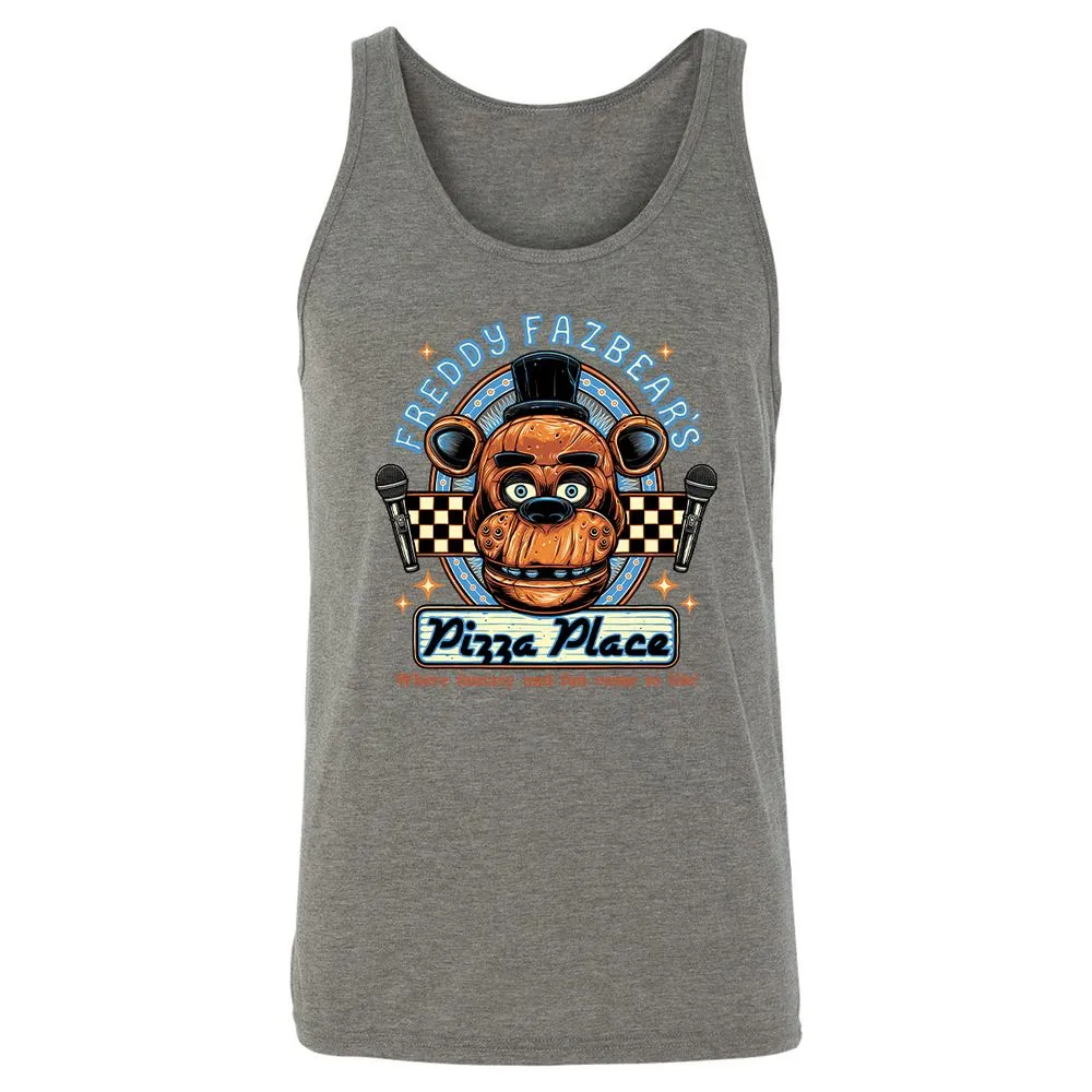 Unisex Jersey Tank - MDPCACTG - Grey Triblend - 8