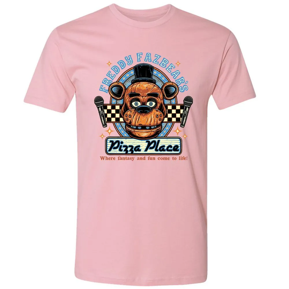 Premium Unisex T-Shirt - V2BE1DK8 - Light Pink - 3