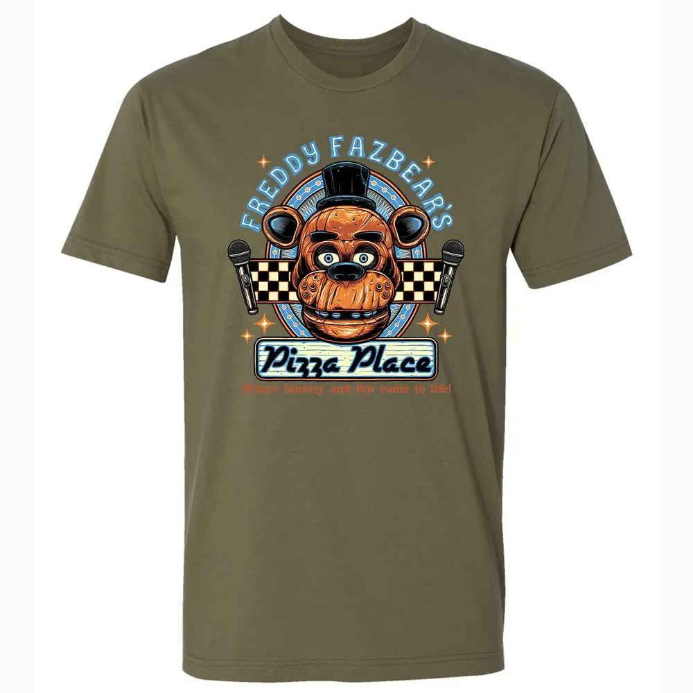 Premium Unisex T-Shirt - V2BE1DK8 - Military Green - 5