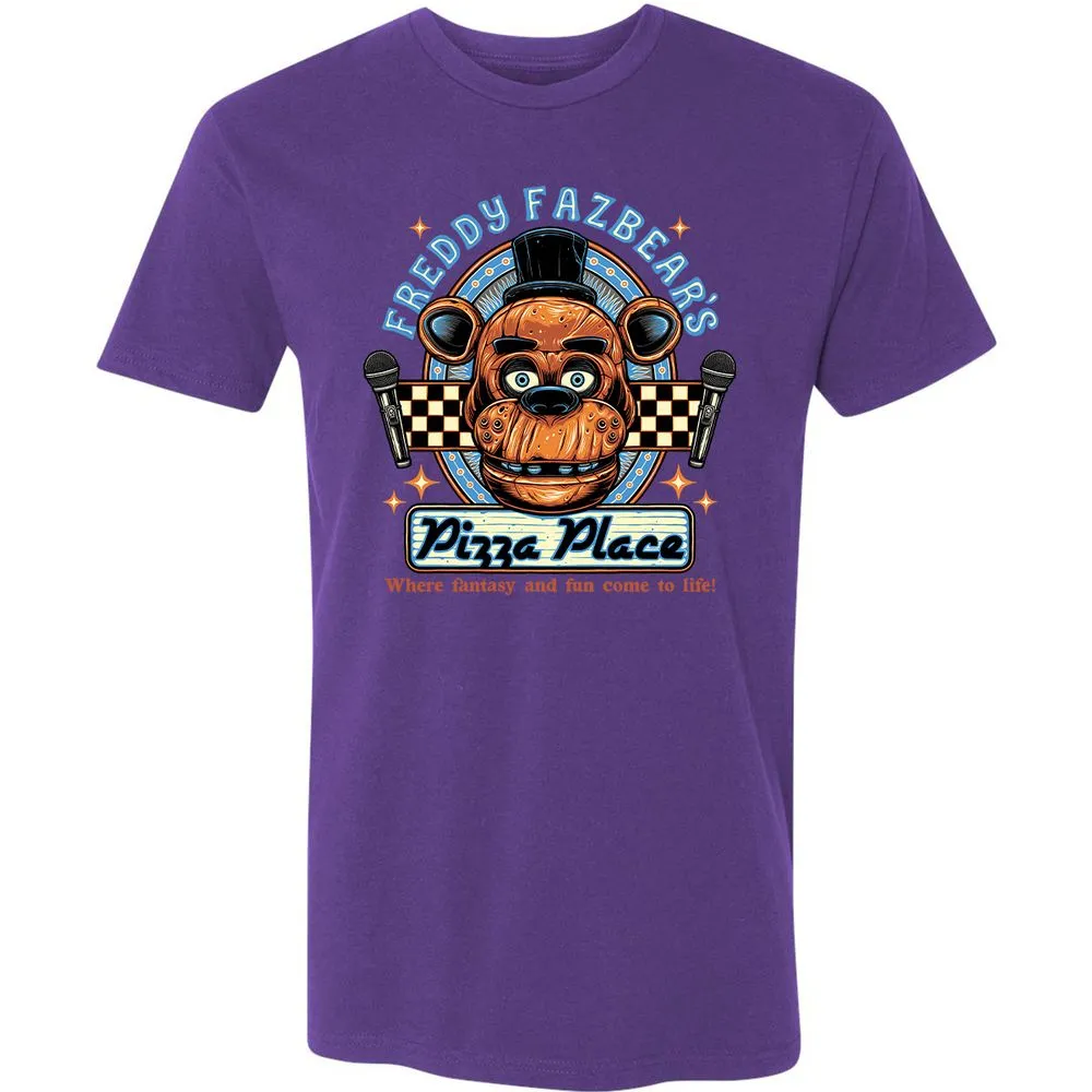 Premium Unisex T-Shirt - V2BE1DK8 - Purple Rush - 7