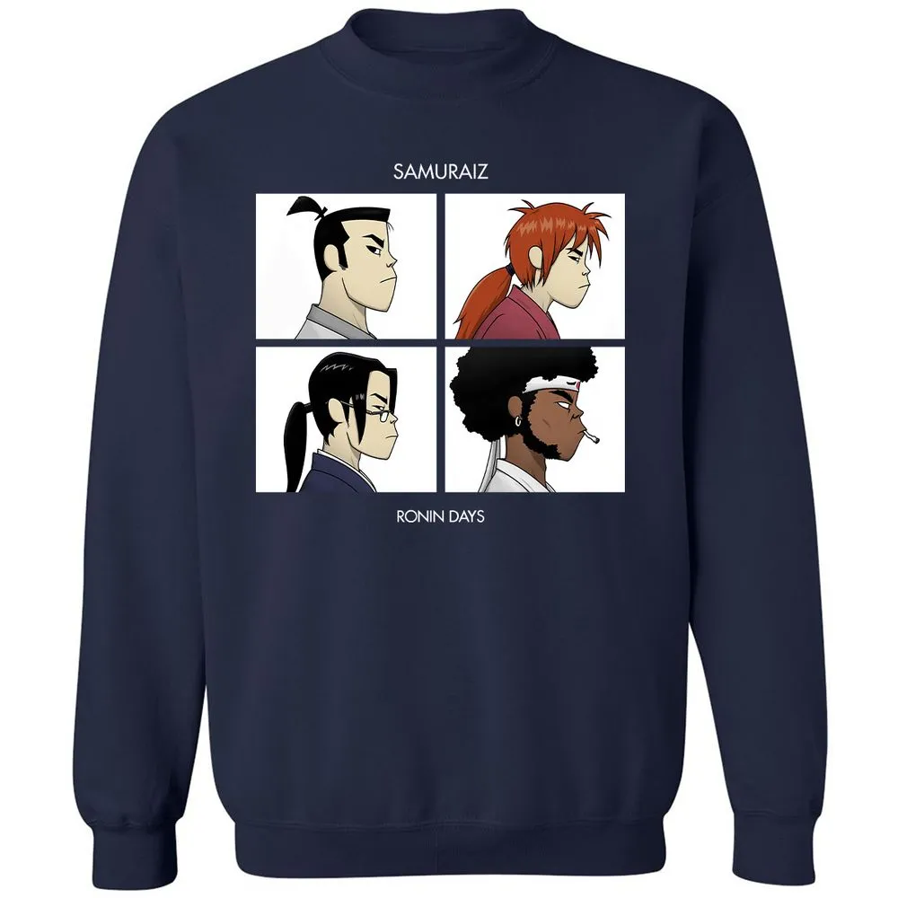 Classic Unisex Sweatshirt - JBYMRZGG - Navy - 2