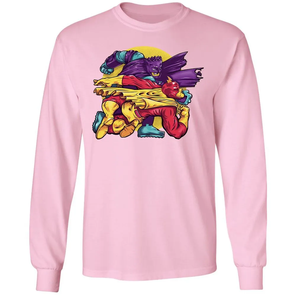 Long Sleeve T-Shirt - 27LX6T5X - Light Pink - 3