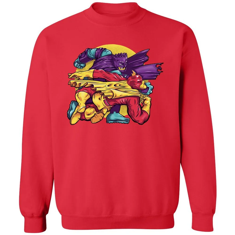 Classic Unisex Sweatshirt - HTL7LAMK - Red - 5
