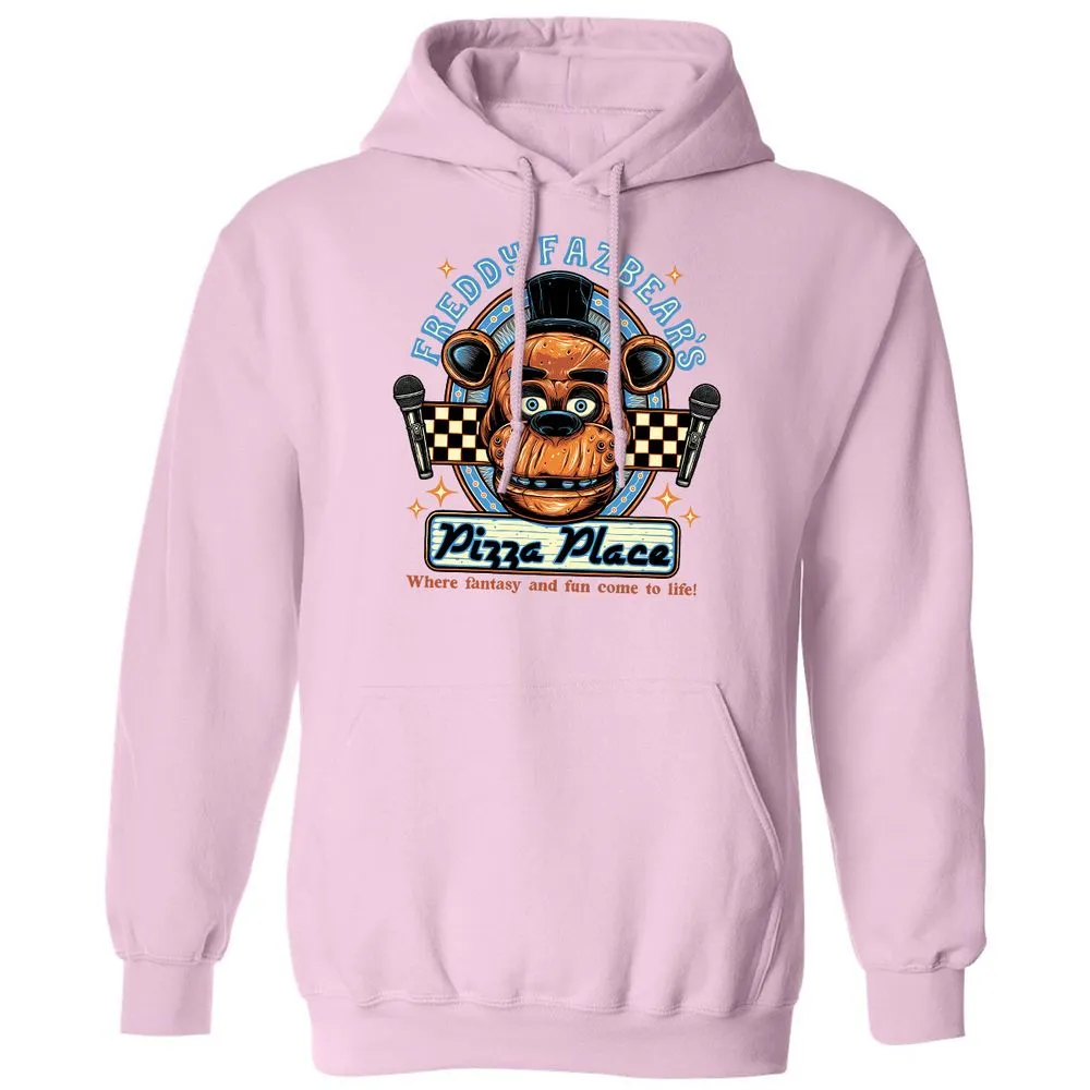 Classic Unisex Hoodie - RTWM1TKZ - Light Pink - 3
