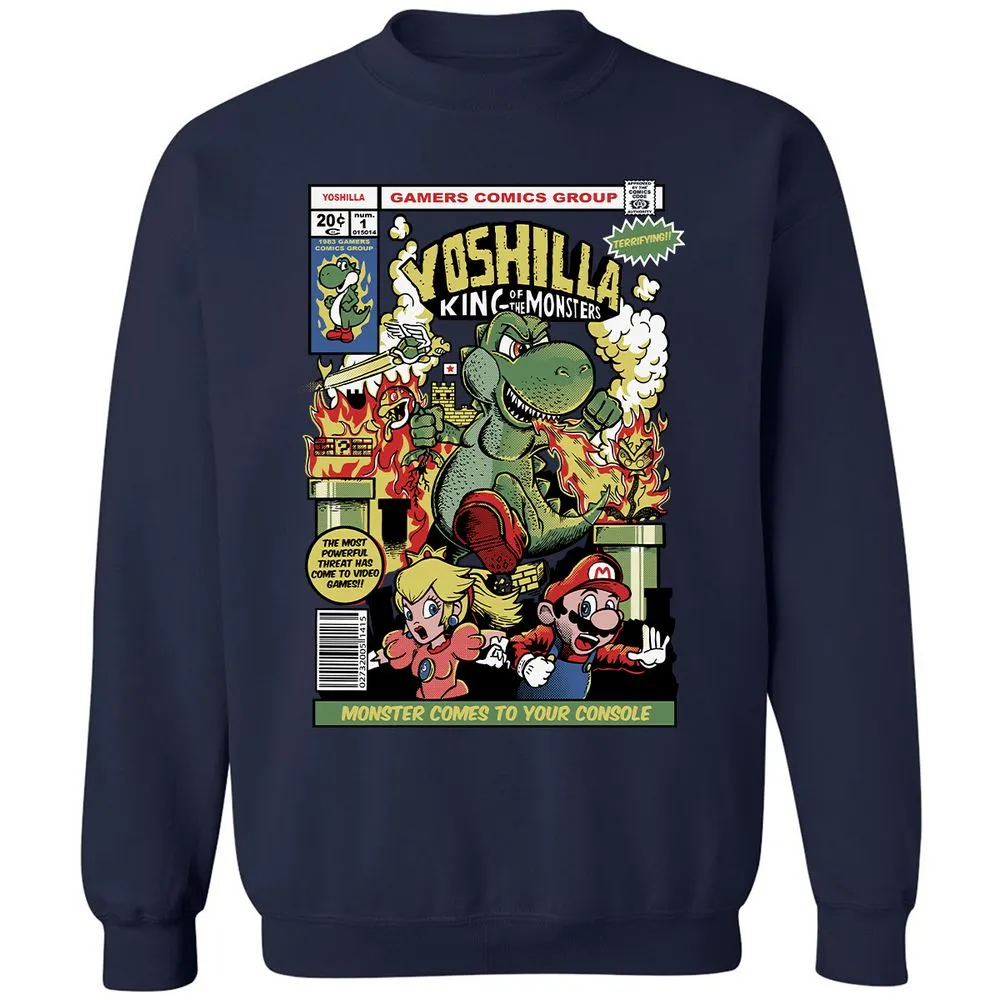 Classic Unisex Sweatshirt - WCU36RAG - Navy - 2