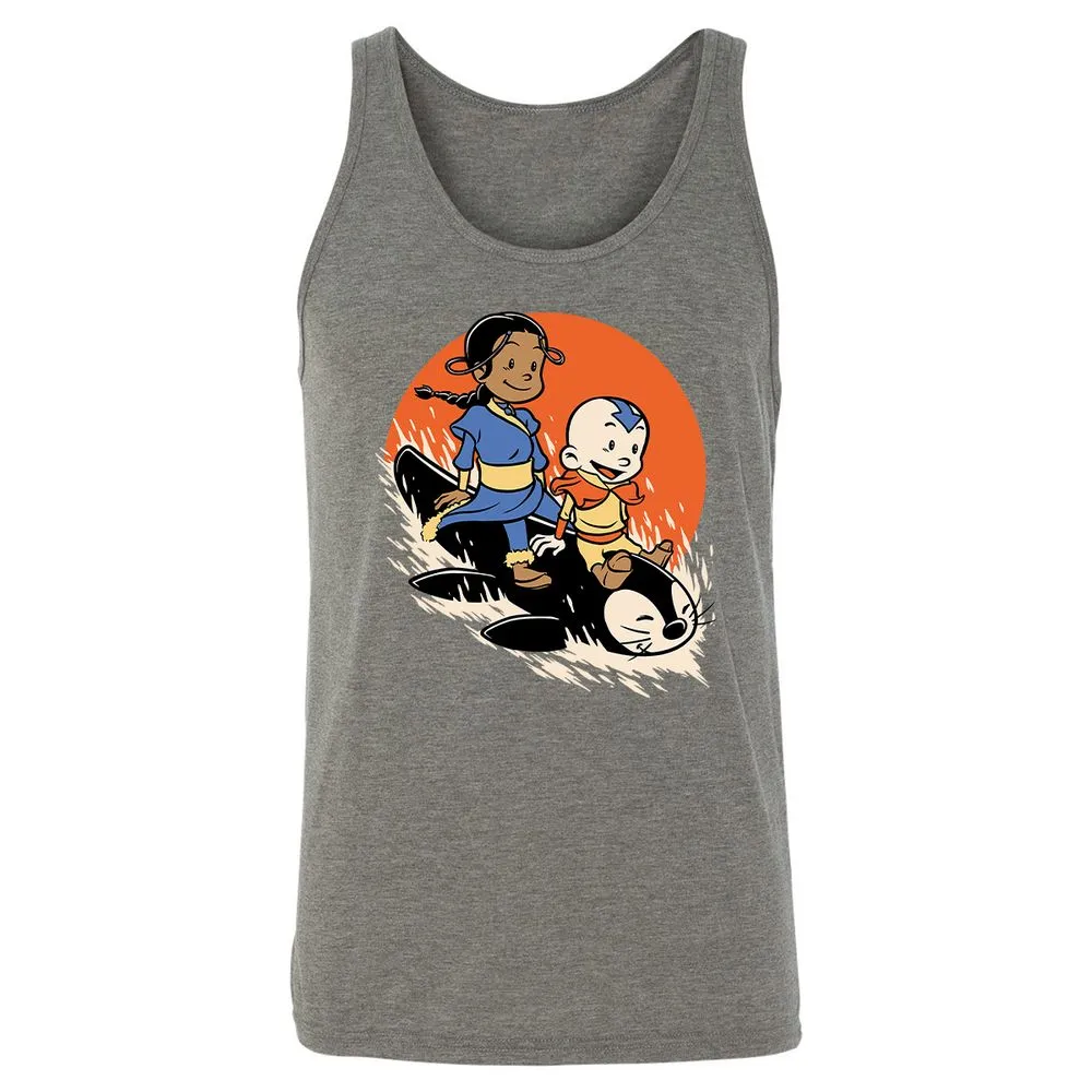 Unisex Jersey Tank - PUH4UQ7W - Grey Triblend - 8