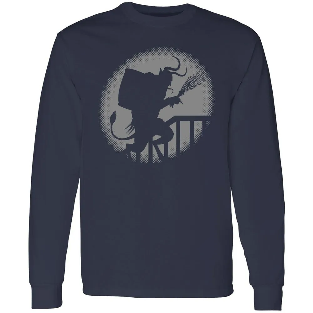 Long Sleeve T-Shirt - 3AVSU4D8 - Navy - 2