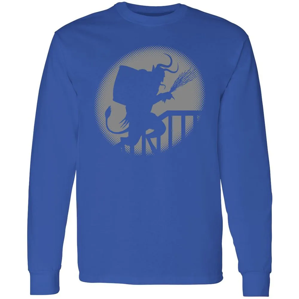 Long Sleeve T-Shirt - 3AVSU4D8 - Royal - 8