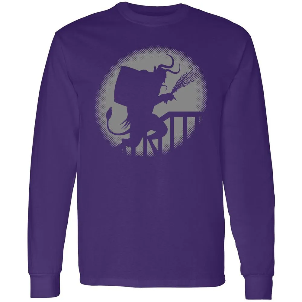 Long Sleeve T-Shirt - 3AVSU4D8 - Purple - 13