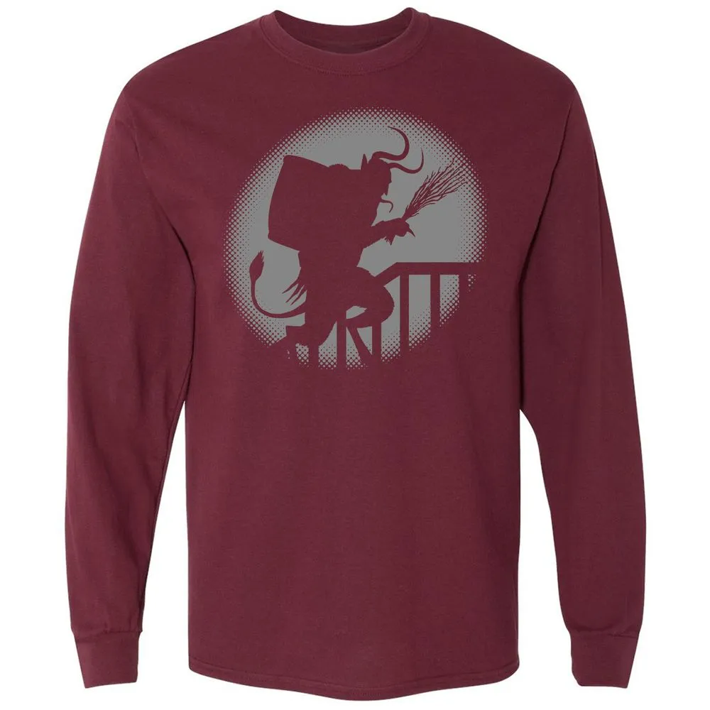 Long Sleeve T-Shirt - 3AVSU4D8 - Maroon - 11