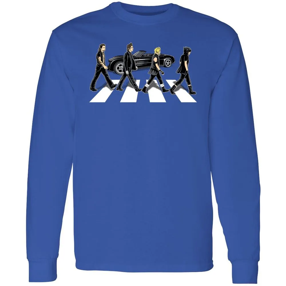 Long Sleeve T-Shirt - 3RJSA619 - Royal - 8