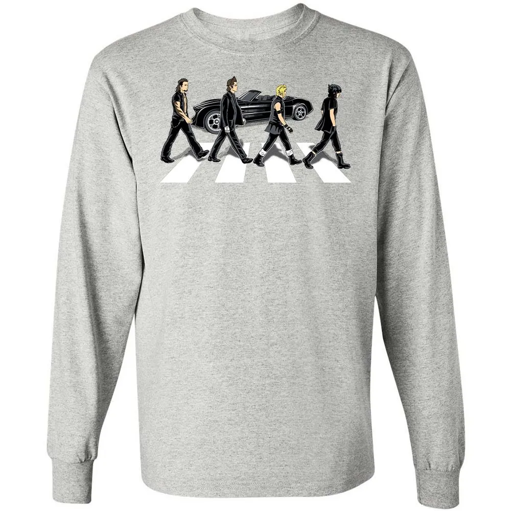 Long Sleeve T-Shirt - 3RJSA619 - Ash - 7