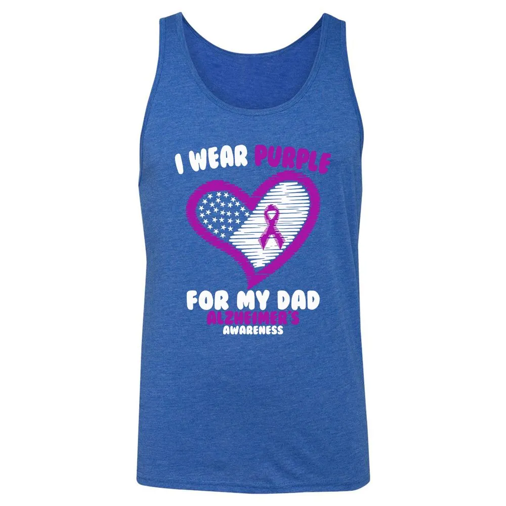 Unisex Jersey Tank - U22EBSFN - True Royal Triblend - 12