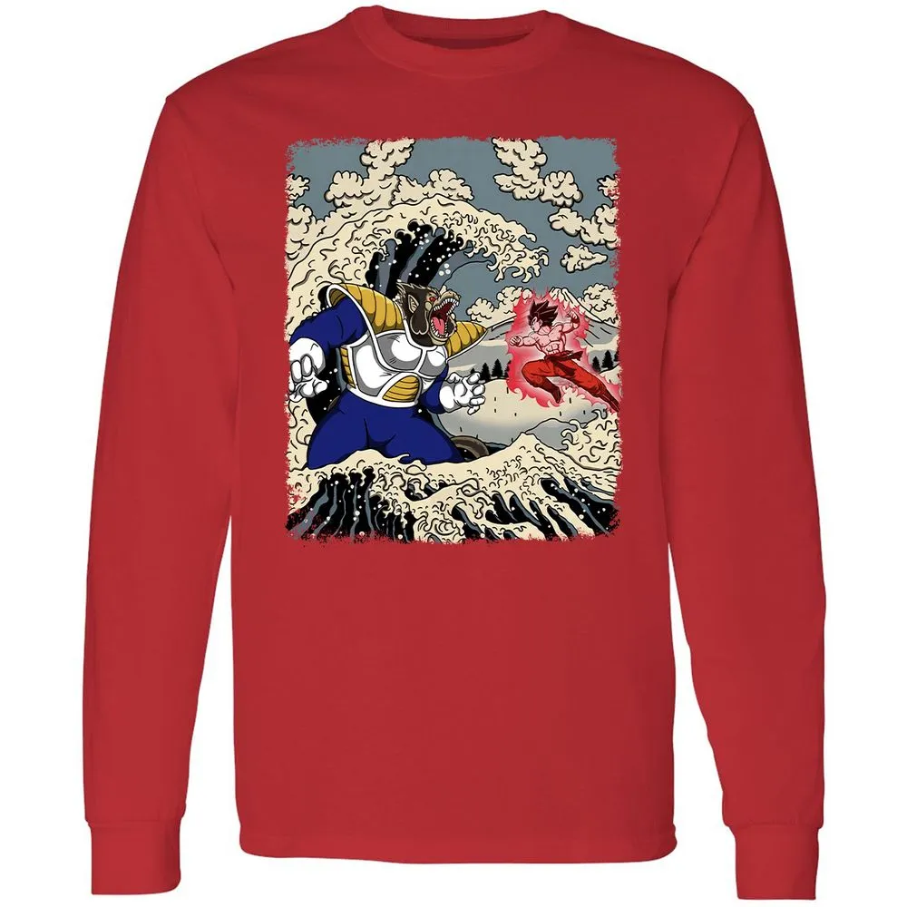 Long Sleeve T-Shirt - UL6RBQL5 - Red - 14