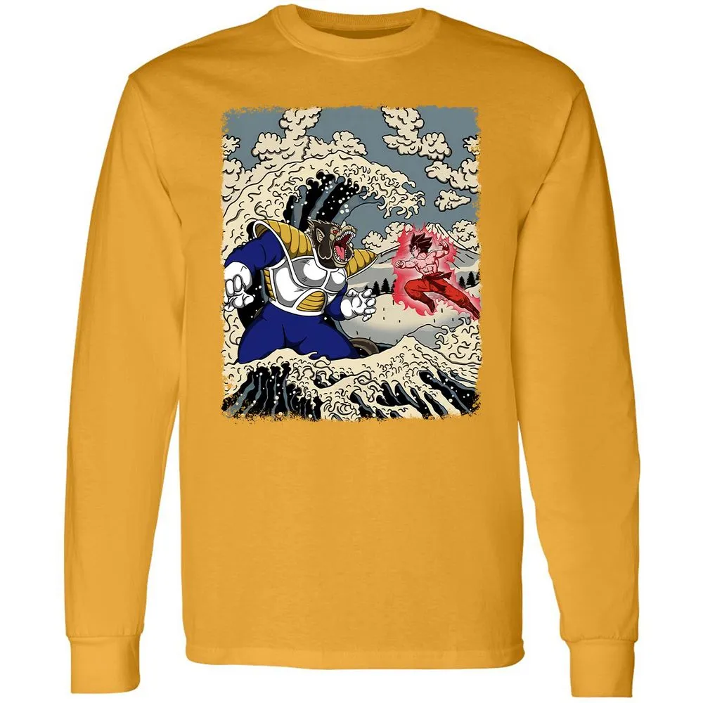 Long Sleeve T-Shirt - UL6RBQL5 - Gold - 9