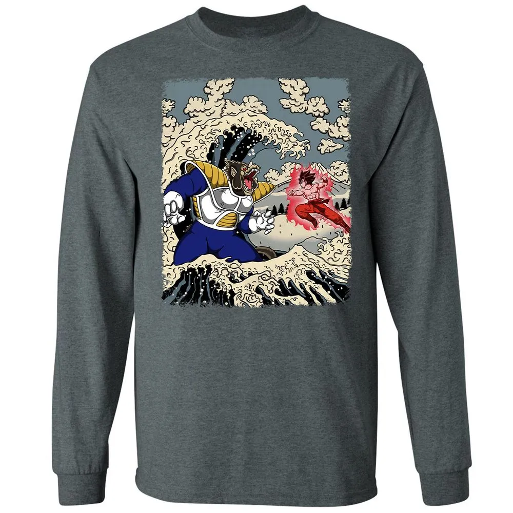 Long Sleeve T-Shirt - UL6RBQL5 - Dark Heather - 15