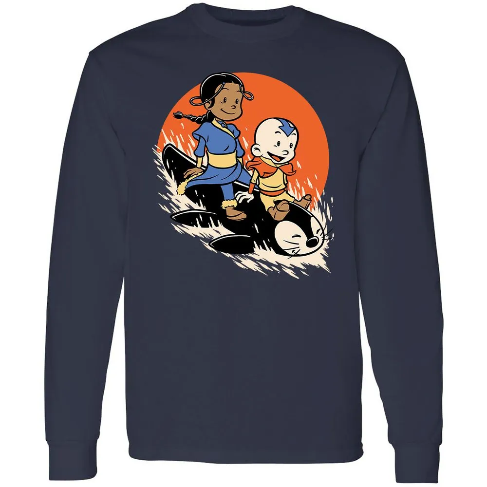 Long Sleeve T-Shirt - 46CQ8JD7 - Navy - 2
