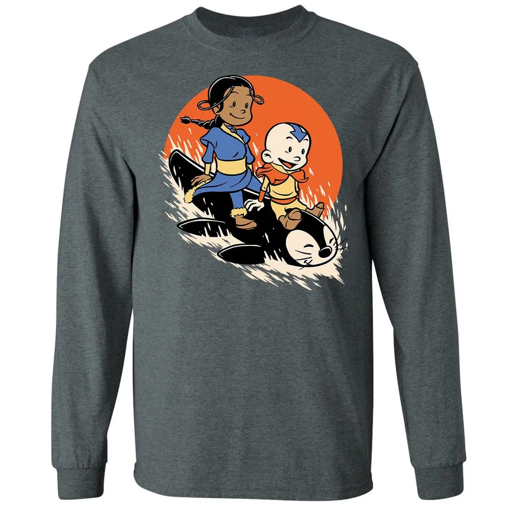 Long Sleeve T-Shirt - 46CQ8JD7 - Dark Heather - 15