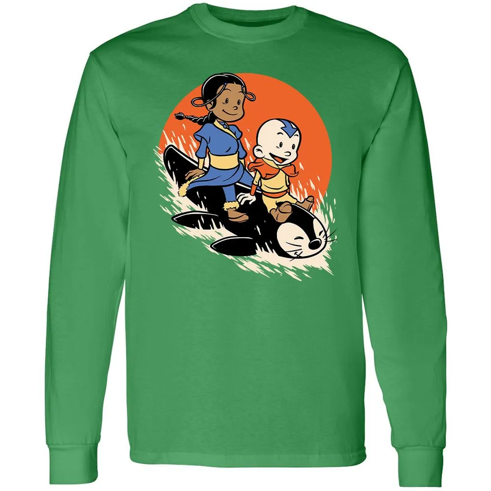Long Sleeve T-Shirt - 46CQ8JD7 - Irish Green - 10