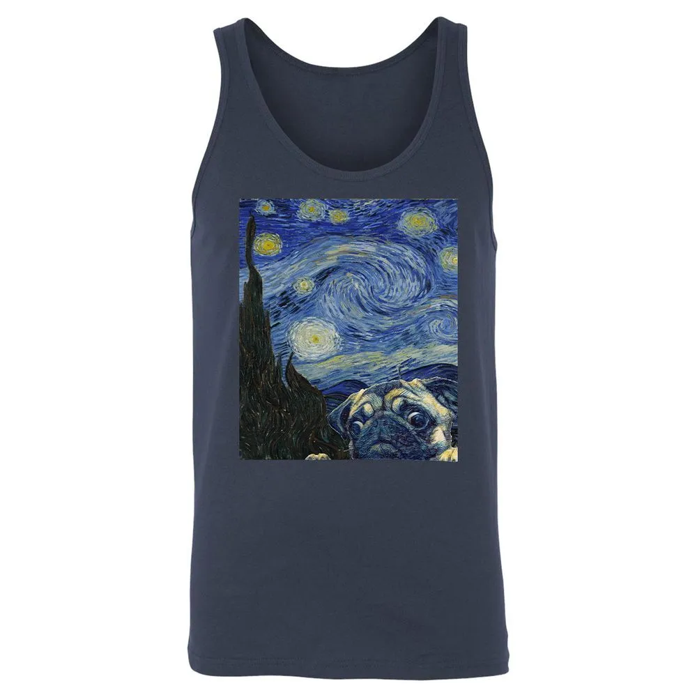 Unisex Jersey Tank - TJ4MQ823 - Navy - 2