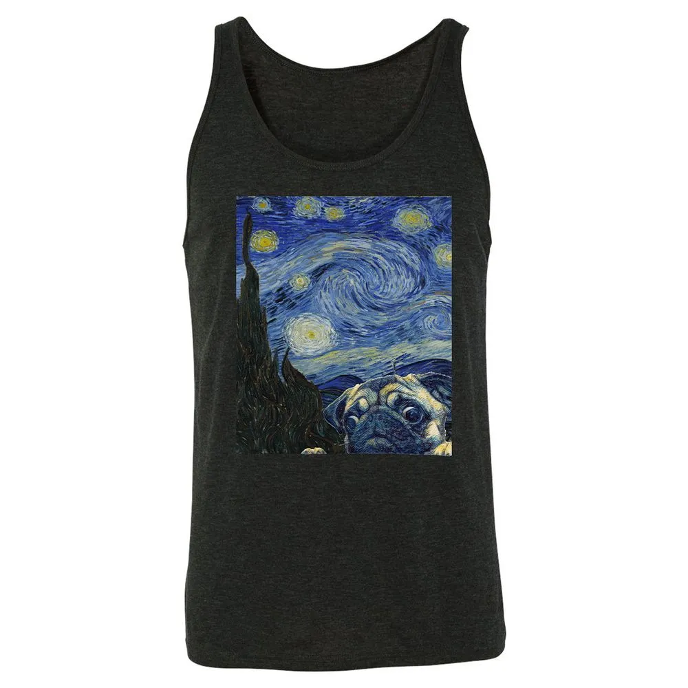 Unisex Jersey Tank - TJ4MQ823 - Charcoal Black Triblend - 5